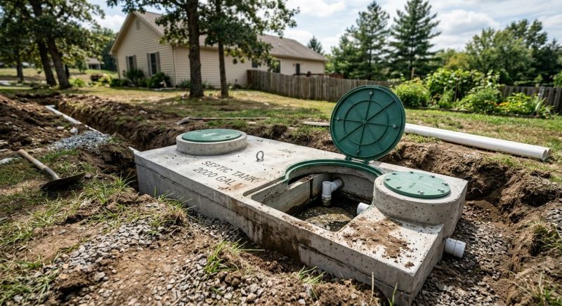 Sewage Tank Installation in Denver, CO